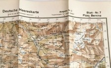 Deutsche heereskarte pizzo gebraucht kaufen  Speyer