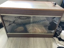 Glass vivarium used for sale  WHITBY