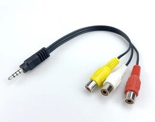 Cavo adattatore audio usato  Bianco