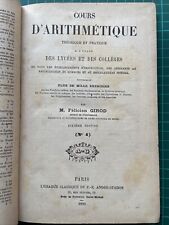 Livre ancien cours d'occasion  Le Quesnel
