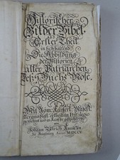Historische bilderbibel johann gebraucht kaufen  Deutschland