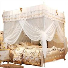 Mosquiteiro luxo princesa cortina de cama dossel rede mosquiteira roupa de cama comprar usado  Enviando para Brazil