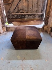 Brown cowhide leather for sale  ALDERLEY EDGE