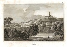 Stampa antica originale usato  Varese