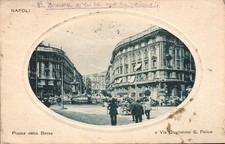 Dl117 cartolina napoli usato  Tramonti