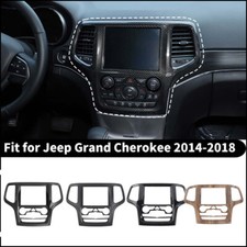 Capa painel de navegação rádio central grão de madeira para Jeep Grand Cherokee 2014-2018 comprar usado  Enviando para Brazil