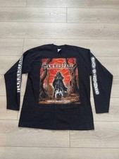 Camiseta banda de metal vintage anos 90 Hammerfall Glory To The Brave estampa dupla face comprar usado  Enviando para Brazil