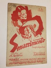 Smarrimento spartito musicale usato  Toscolano Maderno