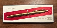 Caneta Vintage Cruz 12K folheada a ouro Richard Nixon caixa original tinta vazia comprar usado Caneta Vintage Cruz 12K folheada a ouro Richard Nixon caixa original tinta vazia comprar usado  Enviando para Brazil