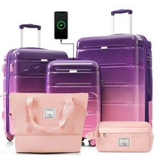 Piece hardside luggage for sale  USA