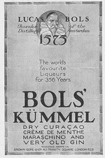 Bols kummel liqueur for sale  GLASGOW