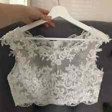 Apliques de casamento bolero envoltórios de noiva para festa formatura jaqueta de cristal com miçangas encolher os ombros comprar usado  Enviando para Brazil