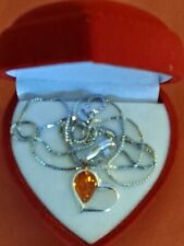 925 silver amber gebraucht kaufen  Kassel