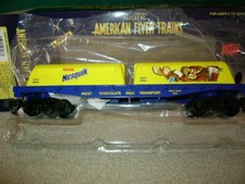 American Flyer 6-48537 carro plano Nestlé com recipientes de leite (lote #JM18) comprar usado  Enviando para Brazil