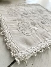 Antique french embroidered d'occasion  Bourg-de-Péage