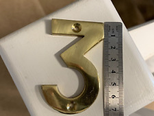 Brass door number for sale  WOLVERHAMPTON