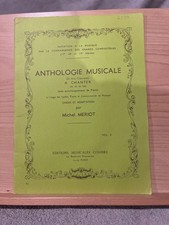 Michel meriot anthologie d'occasion  Rennes-