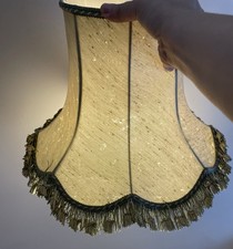 Vintage lampshade fringed for sale Vintage lampshade fringed for sale  PORTSMOUTH