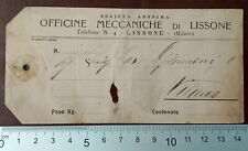Etichetta pacco soc. usato  Brindisi