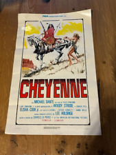 Cheyenne locandina manifesto usato  Montecatini Terme