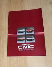Honda civic brochure for sale  FAREHAM