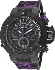 Invicta Subaqua Noma III relógio suíço cronógrafo silicone mostrador preto masculino 10190 comprar usado  Enviando para Brazil