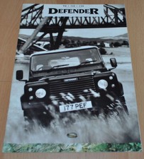Land Rover Defender 90 110 130 Folheto Prospekt ENG Edition comprar usado  Enviando para Brazil