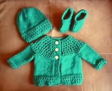 Hand knitted baby for sale  PLYMOUTH