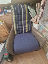 Grauer schaukelsessel korbgefl gebraucht kaufen  Wachtberg