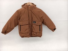 Jaqueta Zara feminina marrom tamanho 8 com capuz com zíper comprar usado  Enviando para Brazil