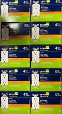 Usado, 40PÇS LEVITON 10-4PKS GFNT1-4W 15A GFCI BRANCO (estes não são resistentes a adulteração) comprar usado  Enviando para Brazil