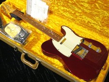 Guitarra elétrica Fender Custom Shop 1963 Telecaster NOS Candy Apple vermelha 2001, usado comprar usado  Enviando para Brazil