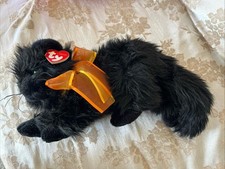 Ty Classics Moonstruck gato preto 2006 brinquedo de pelúcia animal de pelúcia Halloween aposentado comprar usado  Enviando para Brazil