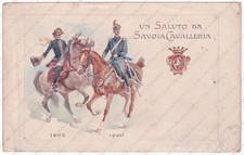 Savoia cavalleria acquerello usato  Cremona