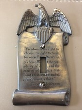 Brass eagle scroll for sale  Richmond