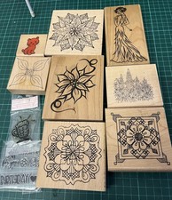Rubber stamps card for sale  BURNTWOOD