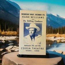 Hank williams poster for sale  Armstrong