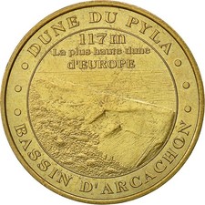 [#520014] Francja, Token, Żeton turystyczny, La Dune du Pyla, 2001, Monnaie de P na sprzedaż  Wysyłka do Poland