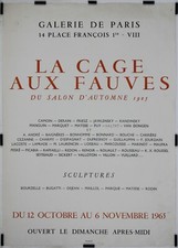 1965 cage fauves d'occasion  Expédié en Belgium