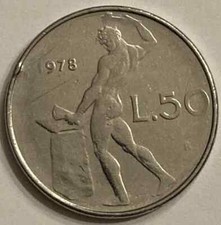 Moneta lire 1978. usato  Avezzano