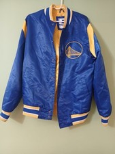 Jaqueta Bombardeiro Vintage Anos 90 Golden State Warriors Starter Média comprar usado  Enviando para Brazil