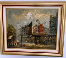 Tableau huile paris d'occasion  Montpellier-