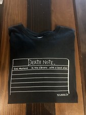 Camiseta Death Note Vintage 2007 Anime TV Filme Promo Oficial Tamanho Extra Grande comprar usado  Enviando para Brazil