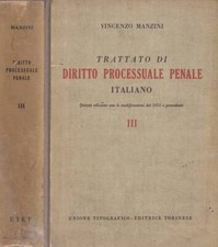 Trattato diritto processuale usato  Italia