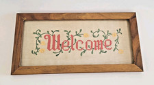Vintage framed embroidered for sale  Elizabeth City