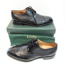 Loake mens black for sale  BROCKENHURST