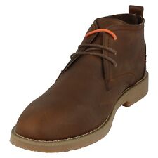 Bota de tornozelo masculina casual couro camurça com cadarço frontal Ravello: FR7137 comprar usado  Enviando para Brazil
