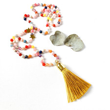 Kette quaste ibizastyle gebraucht kaufen  Liederbach