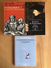 Erasmo colloqui elogio usato  Calenzano