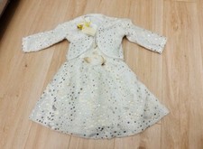 Festliches kleid weiß gebraucht kaufen  Windeck